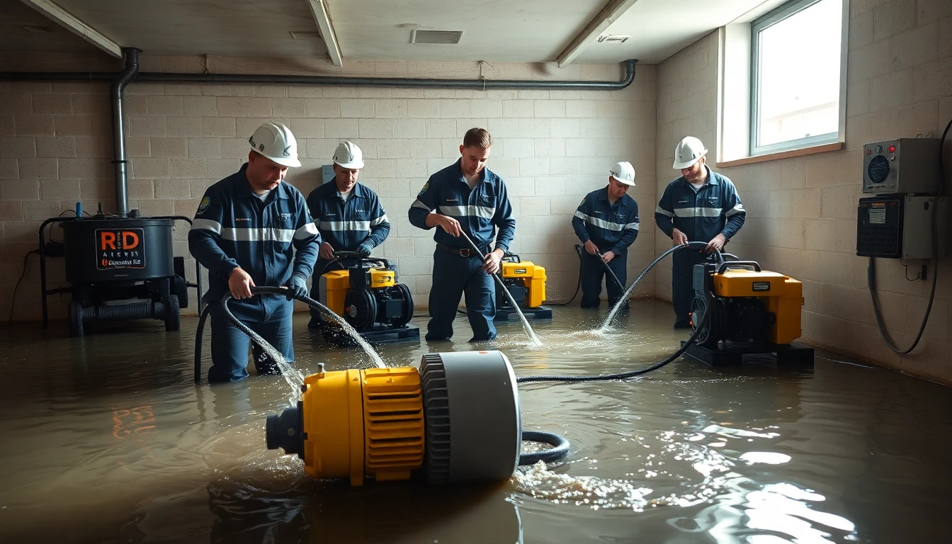 Water Damage Background