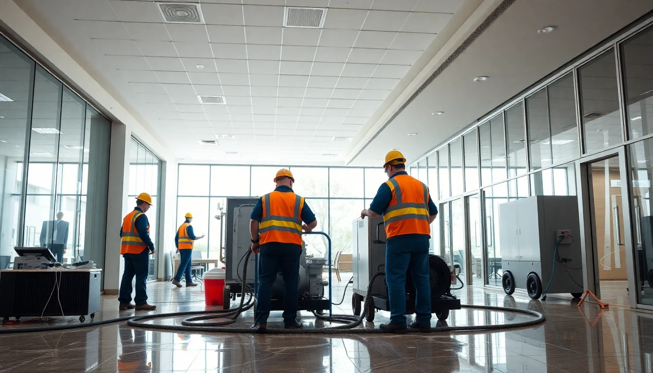 Commercial Water Damage Restoration
